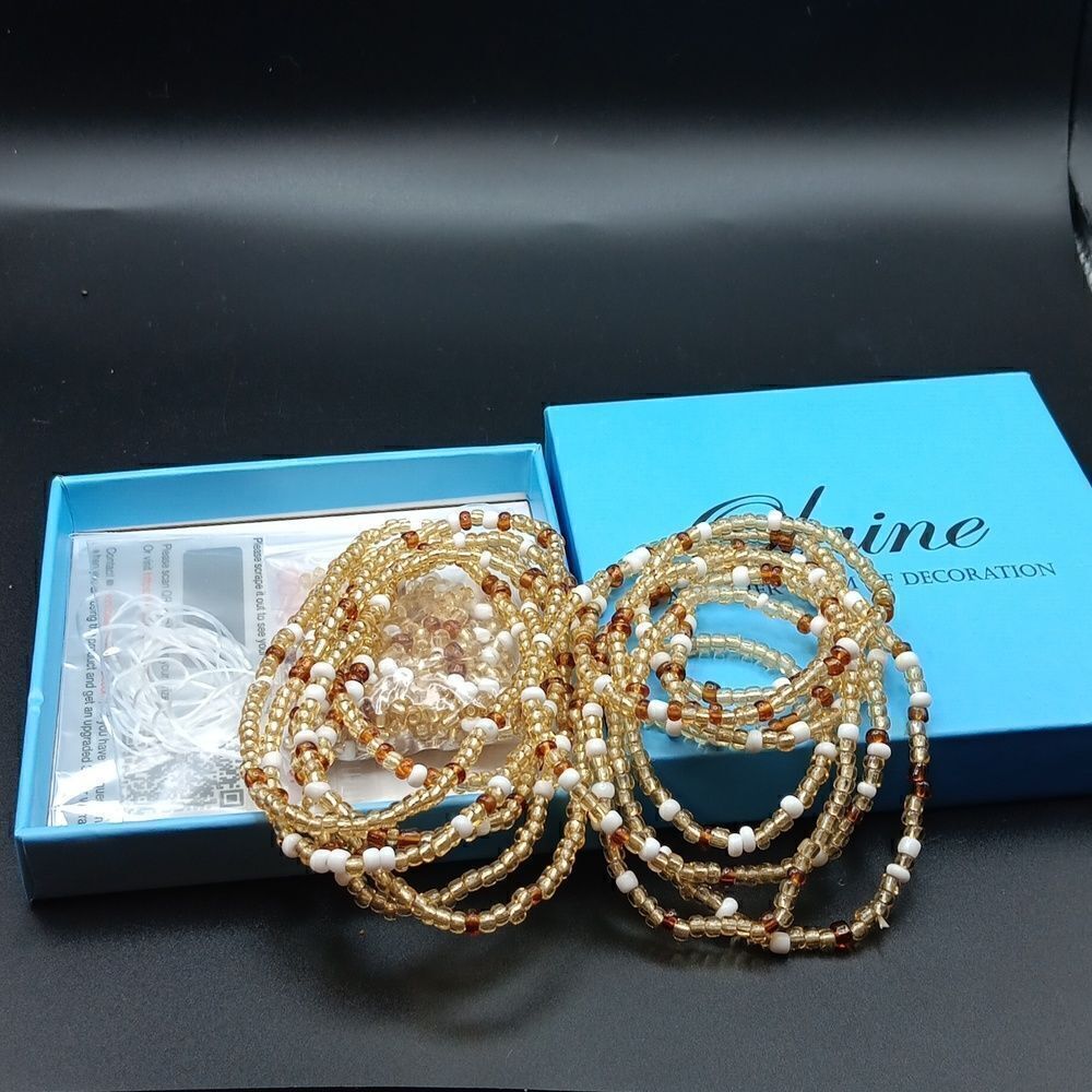 WaistBeads 3pc Set For Weight Loss Or‎ Decoration New In Box